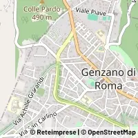 Karte Genzano di Roma