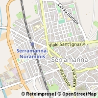Mapa Serramanna