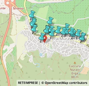 Mappa Via Porrino, 09043 Muravera CA, Italia (0.4625)