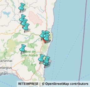 Mappa Via Giuseppe Verdi, 09043 Muravera CA, Italia (15.37727)