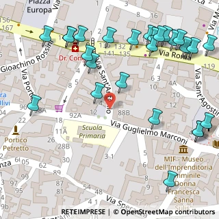 Mappa Via Giuseppe Verdi, 09043 Muravera CA, Italia (0.09259)