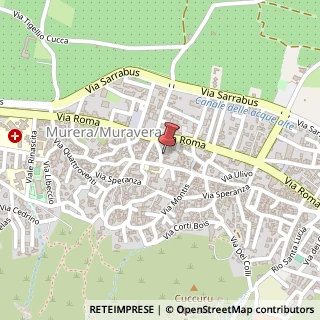 Mappa Via San Antonio, 7, 09043 Villaputzu, Cagliari (Sardegna)