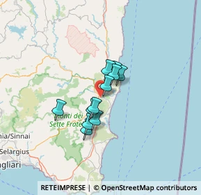 Mappa Via San Leonardo, 09043 Muravera CA, Italia (9.05909)