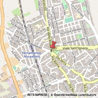 Mappa Strada St., 196, 09038 Serramanna, Medio Campidano (Sardegna)