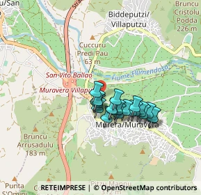 Mappa Via Tigellio Cucca, 09043 Muravera CA, Italia (0.682)