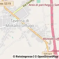 Hartă Montalto Uffugo