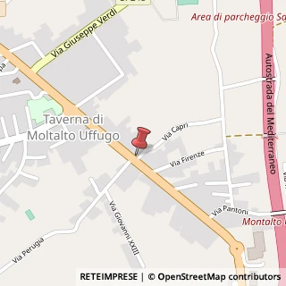 Mappa Corso Italia, 87040 Montalto Uffugo, Cosenza (Calabria)
