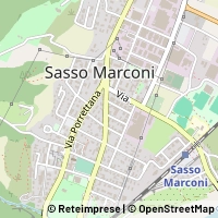 Kaart Sasso Marconi