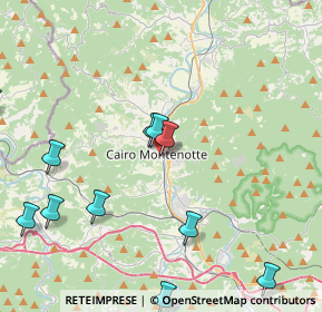 Mappa Piazza Giuseppe Garibaldi, 17014 Cairo Montenotte SV, Italia (5.11727)