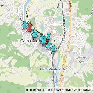 Mappa Via Montenotte, 17014 Cairo Montenotte SV, Italia (0.27786)