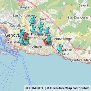Mappa Via Siena, 16146 Genova GE, Italia (1.78263)