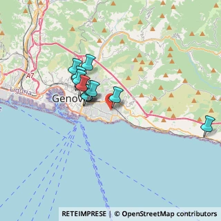 Mappa Via Siena, 16146 Genova GE, Italia (3.99154)