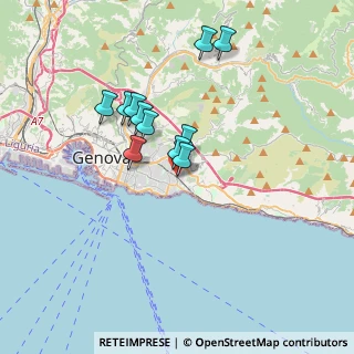 Mappa Genova Sturla, 16147 Genova GE, Italia (2.94727)