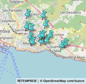 Mappa Viale Massaua, 16147 Genova GE, Italia (1.23733)