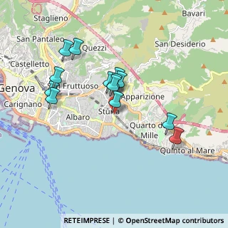 Mappa Viale Massaua, 16147 Genova GE, Italia (1.66923)
