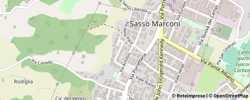 Mappa Sasso Marconi