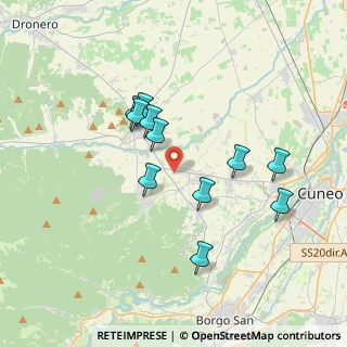 Mappa Via Meineri, 12010 Bernezzo CN, Italia (3.27364)