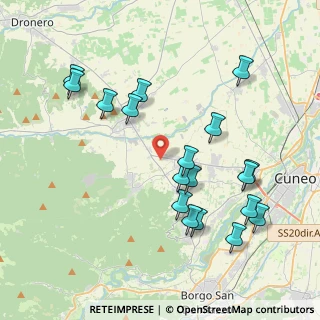 Mappa Via Meineri, 12010 Bernezzo CN, Italia (4.28722)
