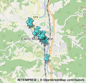 Mappa Corso Giuseppe Mazzini, 17014 Cairo Montenotte SV, Italia (0.44538)