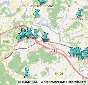 Mappa Regione Pile, 12076 Lesegno CN, Italia (2.4585)