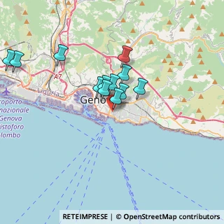 Mappa Via Attilio Odero, 16129 Genova GE, Italia (3.0475)