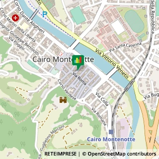 Mappa Via Solferino, 4, 17014 Cairo Montenotte, Savona (Liguria)