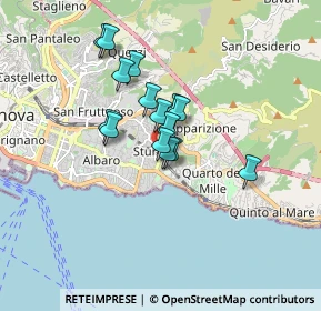 Mappa Via Assab, 16147 Genova GE, Italia (1.22867)