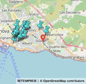 Mappa Via Assab, 16147 Genova GE, Italia (2.182)