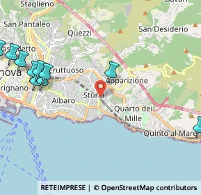 Mappa Via Assab, 16147 Genova GE, Italia (3.195)