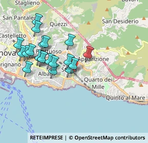 Mappa Via Assab, 16147 Genova GE, Italia (1.8315)