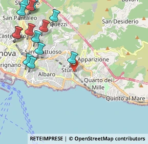 Mappa Via Assab, 16147 Genova GE, Italia (2.93929)