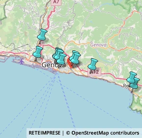 Mappa Via Assab, 16147 Genova GE, Italia (5.84091)