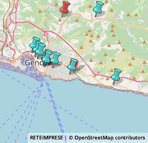 Mappa Via Assab, 16147 Genova GE, Italia (3.85727)