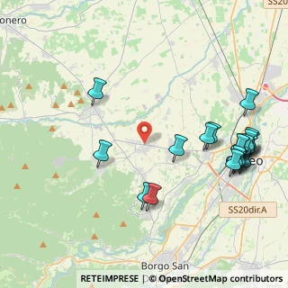 Mappa SP 422, 12010 Bernezzo CN, Italia (5.082)