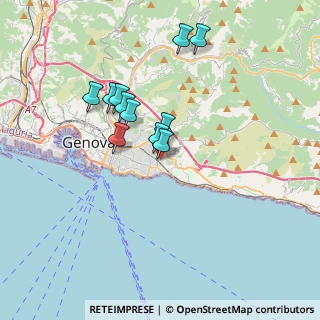 Mappa Via Bottini, 16147 Genova GE, Italia (3.02545)