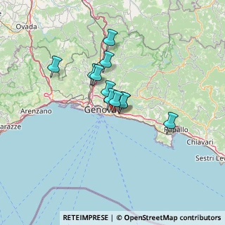 Mappa Via Bottini, 16147 Genova GE, Italia (9.24909)