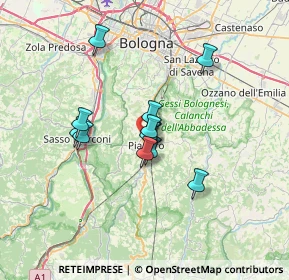 Mappa Piazza Giuseppe Garibaldi, 40065 Pianoro BO, Italia (5.075)