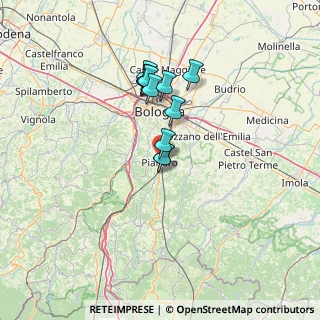 Mappa Via delle Cooperazione, 40065 Pianoro BO, Italia (10.6)