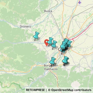 Mappa SP422, 12010 Bernezzo CN, Italia (6.5035)