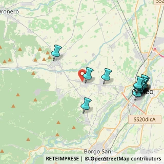 Mappa SP422, 12010 Bernezzo CN, Italia (5.4305)