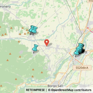 Mappa SP422, 12010 Bernezzo CN, Italia (5.638)