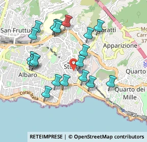 Mappa Via Luigi Devoto, 16131 Genova GE, Italia (0.9425)