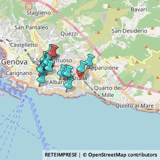 Mappa Via Devoto Luigi, 16147 Genova GE, Italia (1.672)