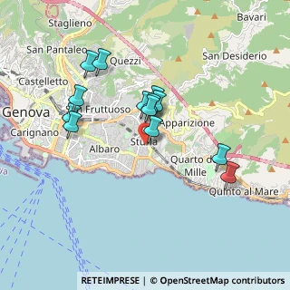 Mappa Via Devoto Luigi, 16147 Genova GE, Italia (1.63846)