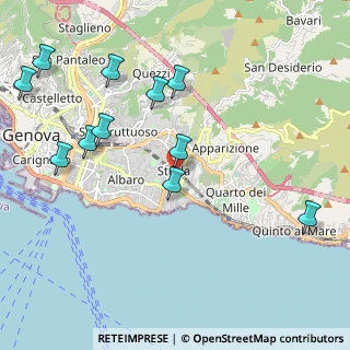 Mappa Via Devoto Luigi, 16147 Genova GE, Italia (2.40909)
