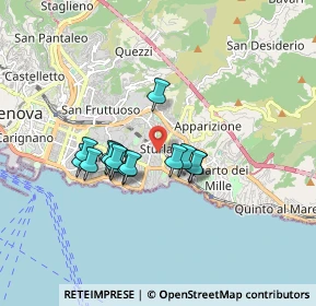 Mappa Via Luigi Devoto, 16147 Genova GE, Italia (1.34067)