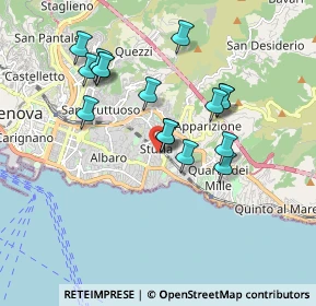 Mappa Via Luigi Devoto, 16131 Genova GE, Italia (1.68813)