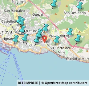 Mappa Via Luigi Devoto, 16131 Genova GE, Italia (2.02071)