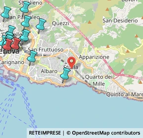 Mappa Via Devoto Luigi, 16147 Genova GE, Italia (3.37176)