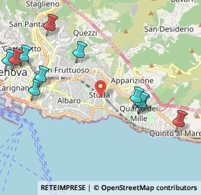 Mappa Via Devoto Luigi, 16147 Genova GE, Italia (2.61364)